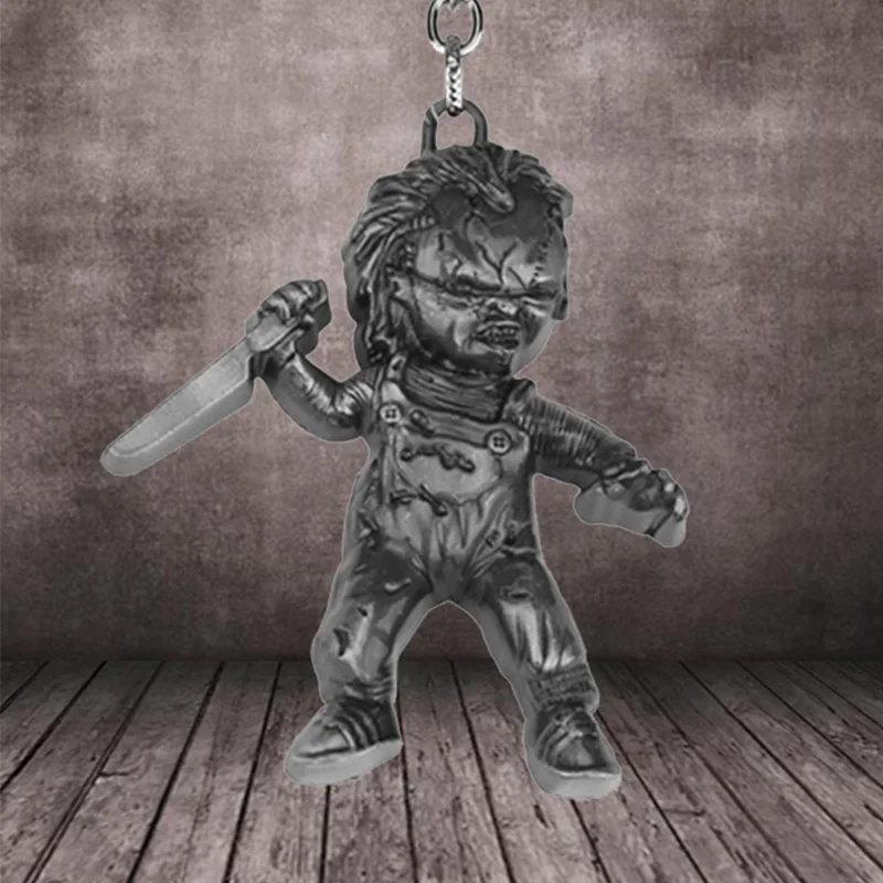 

Металлический держатель для ключей с изображением семени из фильма «ужасы»