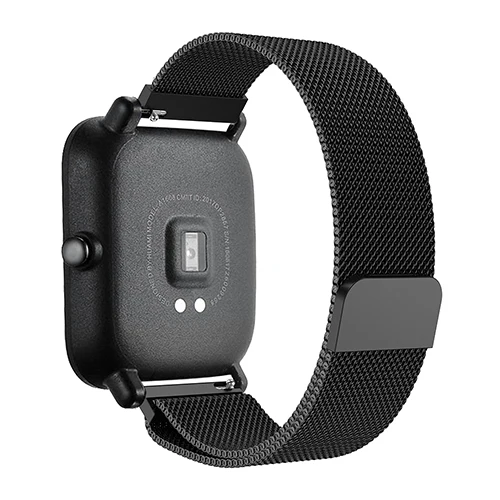 Series2 B 20 мм Браслет Для Xiaomi Huami Amazfit Молодежные умные часы металлический ремешок из нержавеющей стали стальной ремень ремешок для Amazfit Bip наручный ремешок - Цвет: Series2 B