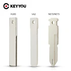 Сменный ключ KEYYOU для Renault, Citroen, Peugeot, оригинальный автомобильный ключ VA2, HU83, NE72NE73, необработанный ключ