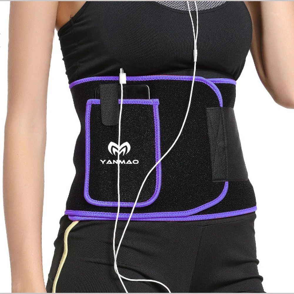 

Ms Sports Burst Sweat Belt Fitness Tummy Waist Running Portable Pocket Bandages Shaping Body Tummy Sweat-absorbing Breathable