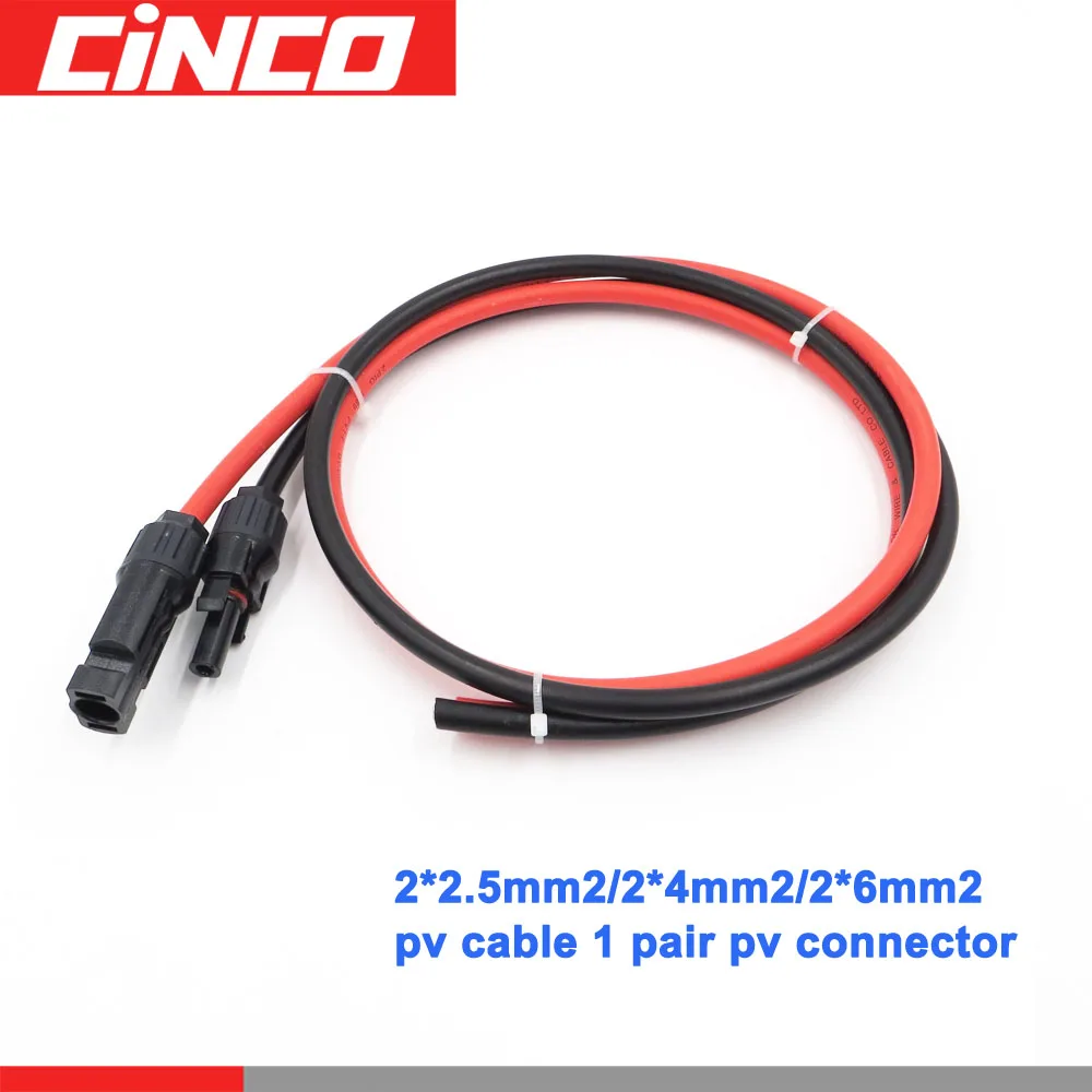 1 пара X 10awg 12awg 14awg PV кабель для подключения солнечной панели мужские и женские