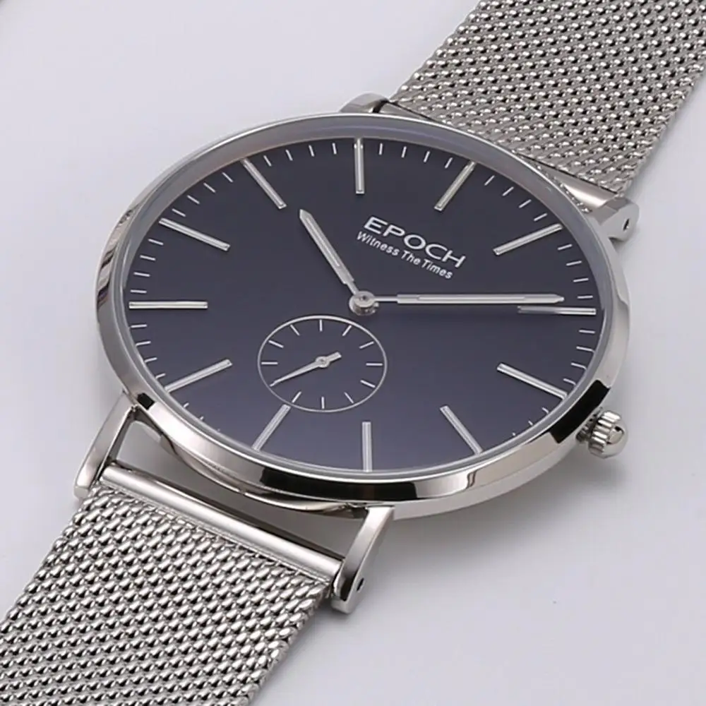 Часы мужские кварцевые часы Epoch T25 светящиеся Роскошные брендовые