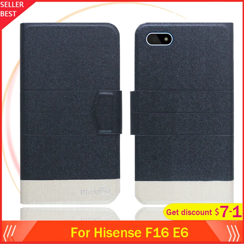 5 цветов горячей! Hisense F16 E6 чехол 45 &quotФлип ультра тонкий кожаный эксклюзивный для