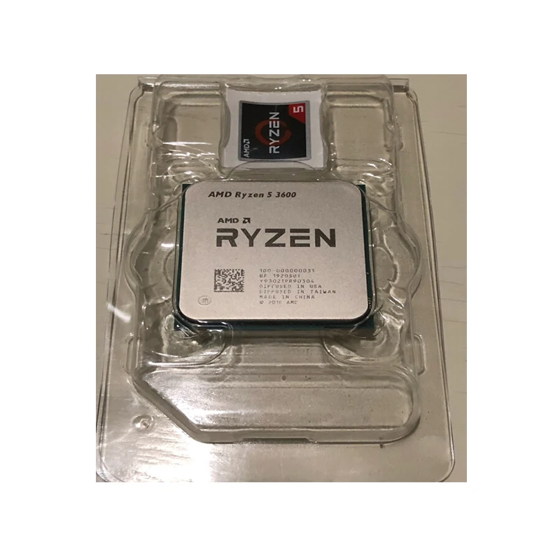 

Новый шестиядерный процессор AMD R5 3600, 5, 3600, 3,6 ГГц, 3 Мб, 65 Вт, разъем AM4 для настольных ПК