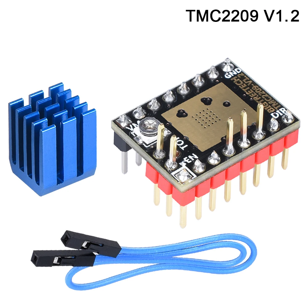 5 шт. TMC5160 TMC2209 TMC2130 TMC2208 шаговый двигатель драйвер StepStick Mute Для SKR V1.4 MINI E3 3D принтер