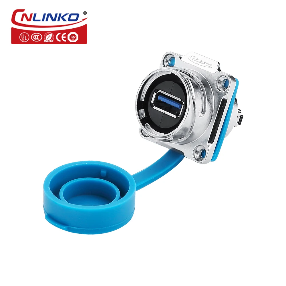 Коннектор для передачи данных от производителя Панельное крепление USB 3 0