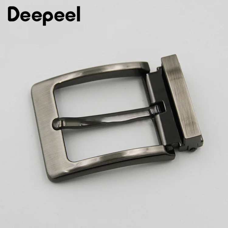 Meetee 40 мм контактный пряжки ремня Для мужчин металлические с зажимом DIY кожа