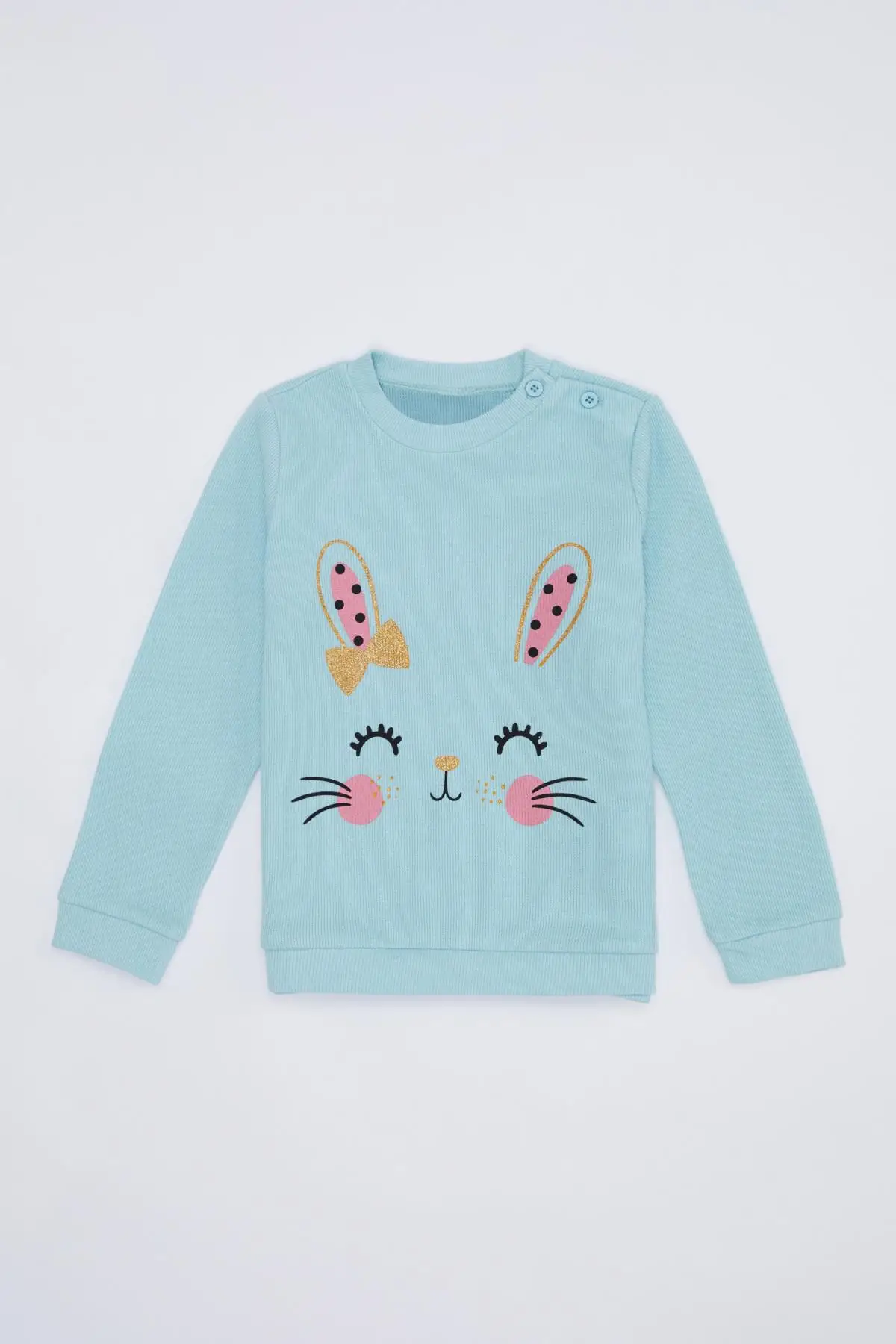 DeFacto Зима Девочки лето вязаный свитер для маленьких девочек с принтом Салоники