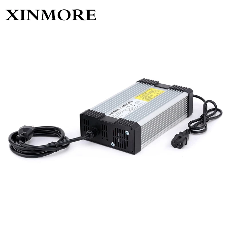 Зарядное устройство XINMORE для литий ионных аккумуляторов 42 в 10 А 36 В|charger 42v|battery