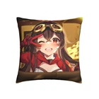 Квадратные наволочки Genshin Impact, наволочки для кровати, автомобиля, аниме, для девочек, милый декоративный чехол, наволочка 45*45