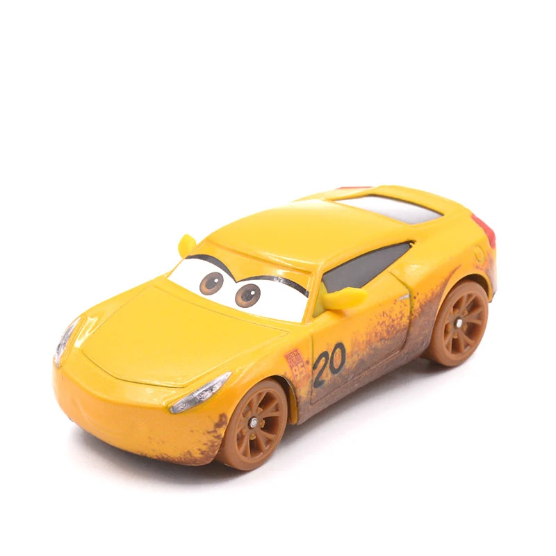 11 Disney Pixar тачки 3 Металлический Игрушечный Автомобиль шторм Джексон освещение Маккуин Mack грузовик Золотой Curz игрушечный автомобиль малыш подарок на Рождество День рождения - Цвет: 11