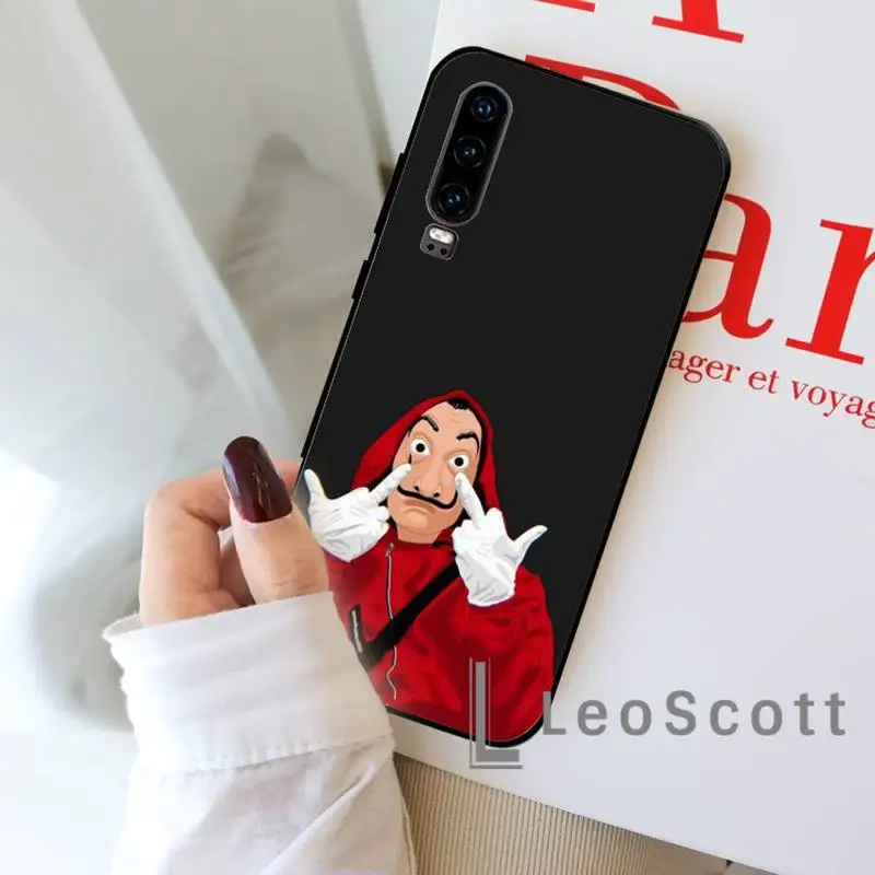 

Spain TV Money Heist House Paper Phone Cases For Huawei P20 P30 P40 lite Pro P Smart y7 2019 mate 20 nova 3 mate 20