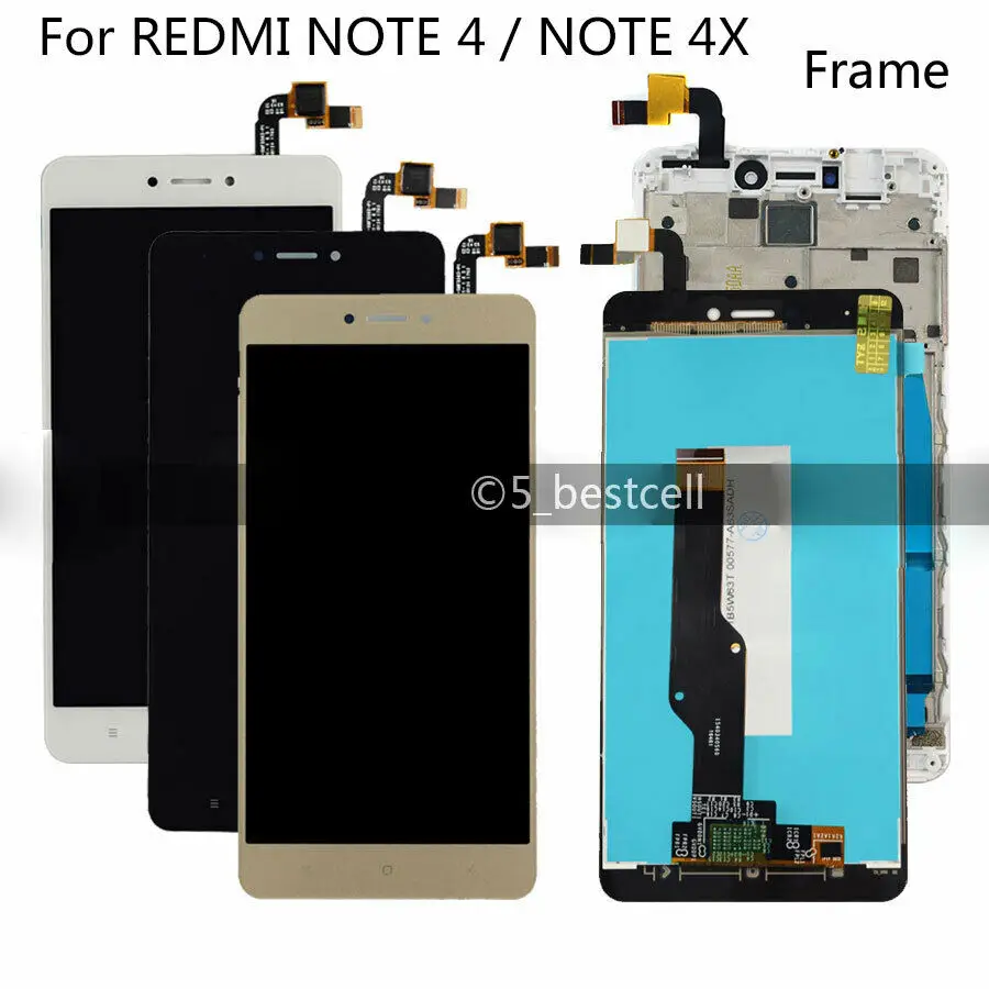 Оригинальный сенсорный ЖК дисплей для Xiaomi Redmi Note 4X/ 4 глобальная версия Замена