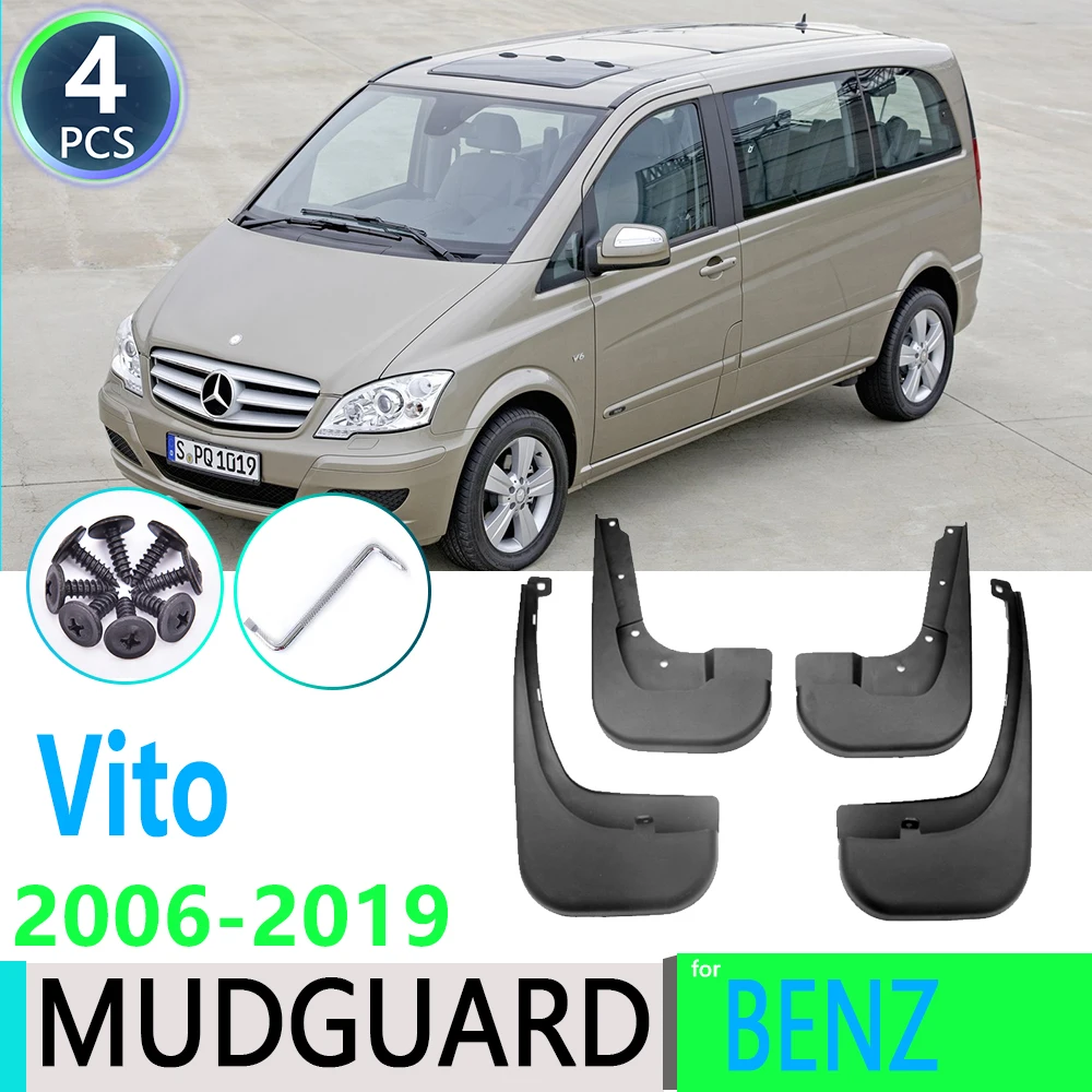 Брызговики для Mercedes Benz Vito Viano V Class 2006 ~ 2019 W639 639 W447 447 брызговики автомобильные