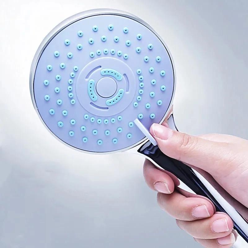 

Bathroom Shower Head Adjustable 5 Outlet Mode Handheld Boost Water Saving Large Nozzle Bathroom Accessories Fast Delivery