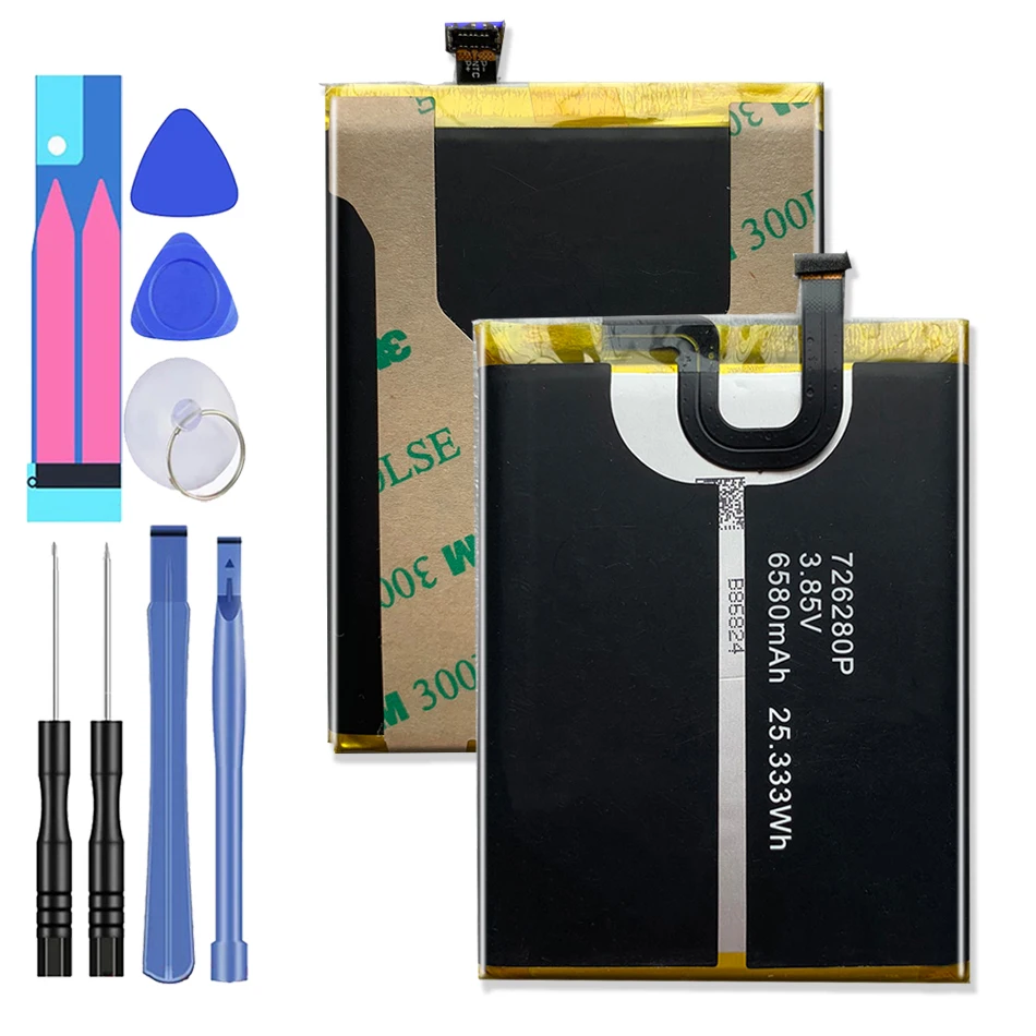 

6580MAH Battery for Blackview bv6800 / bv6800 Pro bv6800Pro IP68 Waterproof MT6750T Mobile Phone