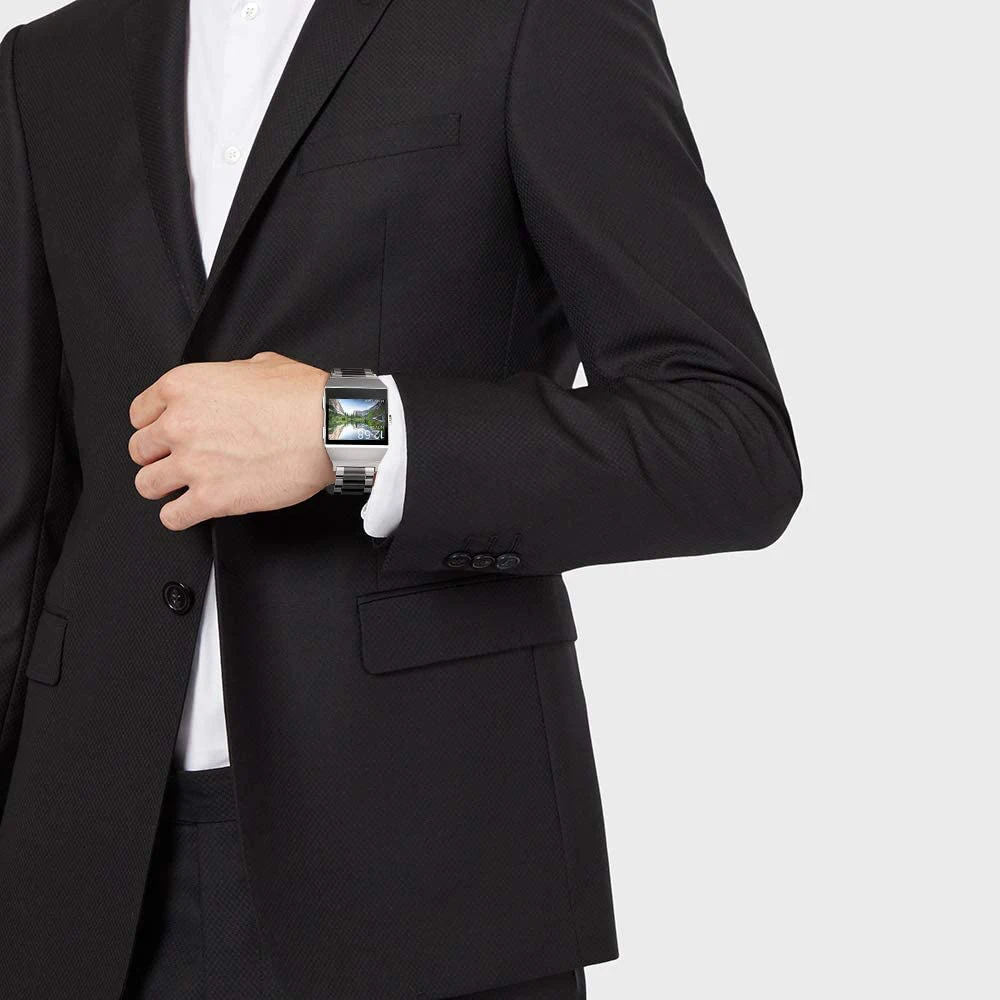 Совместим с ионными ремешками Fitbit металлические браслеты из нержавеющей стали