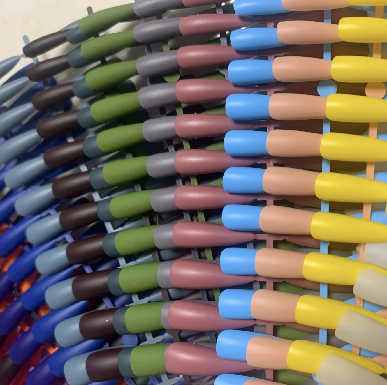 Фабричный магазин супер длинные гвозди в гробе накладные ногти для девушек