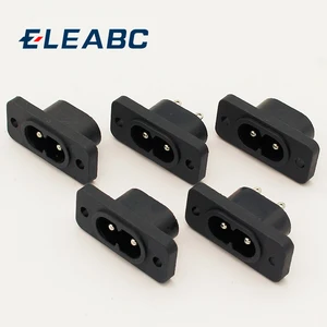 Новинка, Лидер продаж, AC250V 2.5A 5 шт. 2-контактный IEC 320 C8 с винтовым креплением гнездо входа