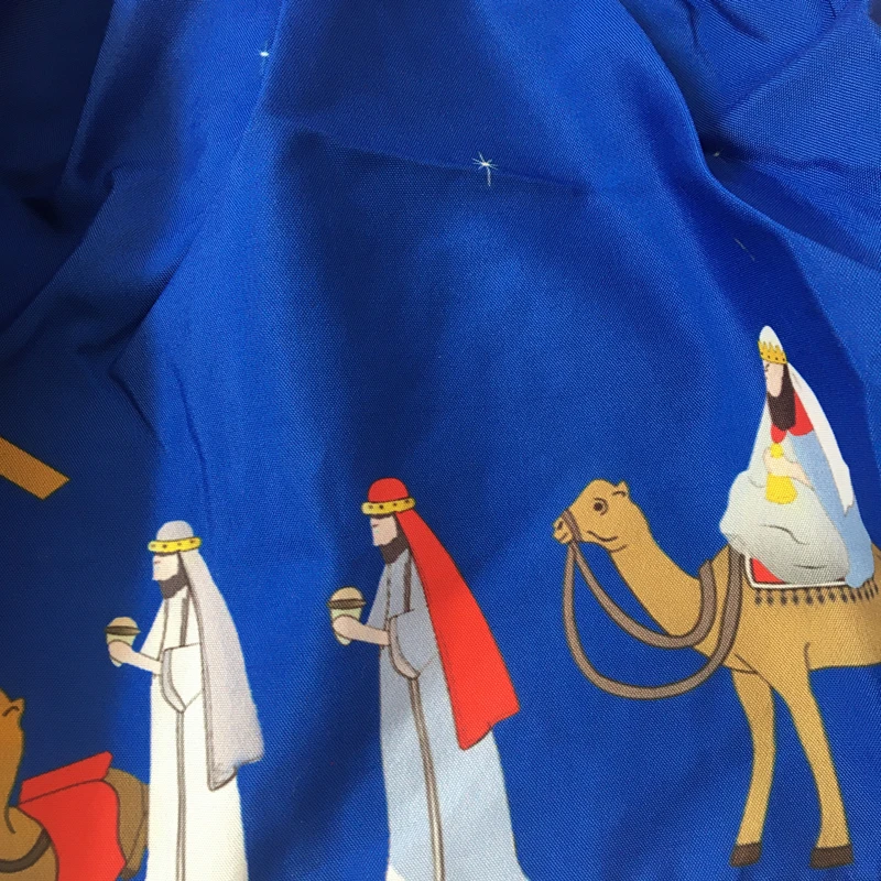 Модное рождественское платье для девочек хлопковая одежда с рождественским