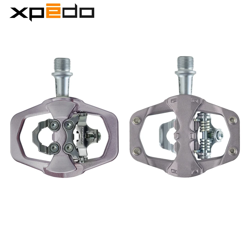 Wellgo Xpedo XCF12AC Ultralight 295g Mountain Bike Clipless Pedal with 3 Bearing High Strength Alloy MTB Self-Locking | Спорт и