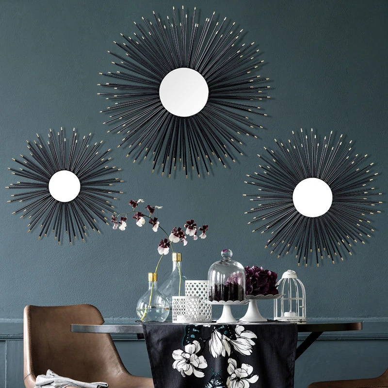 Европейские роскошное Кованое железо солнцезащитные очки настенные