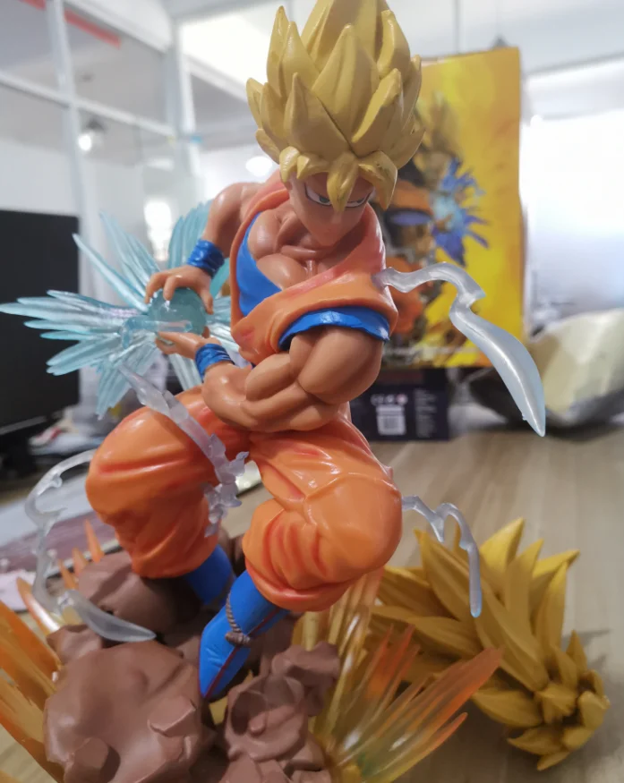 Аниме Dragon Ball Z Super Son Goku с 2 головками боевой Ver. Коллекционная модель игрушек 30