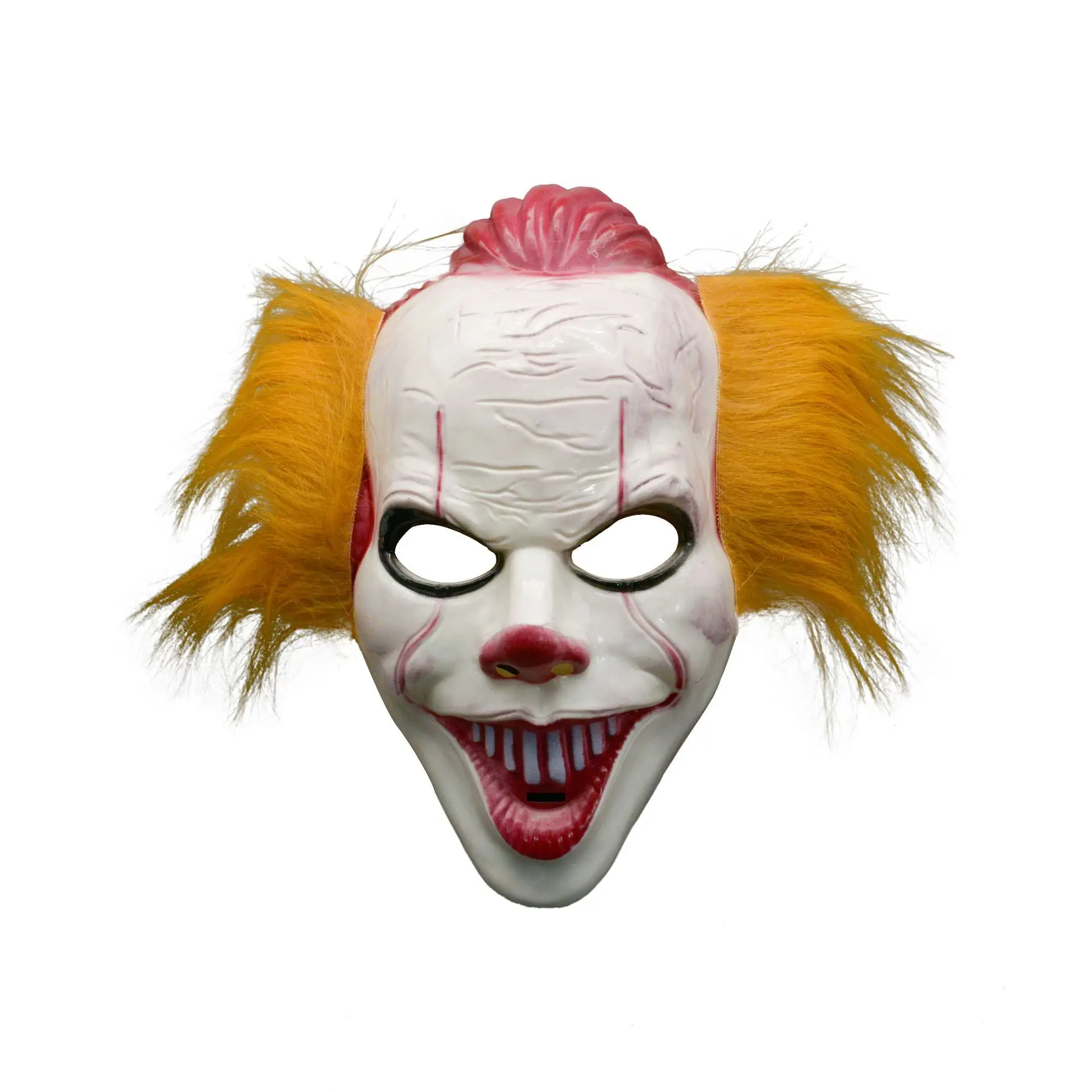 Страшная твердая пластиковая маска из фильма парик костюм для вечеринки клоуна DC
