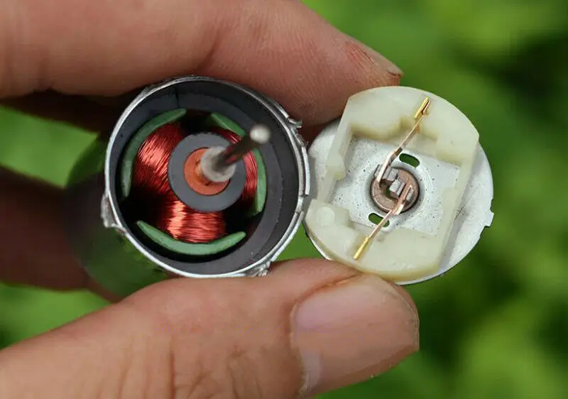 Mabuchi микро 370 угольные щетки двойной вал для электродвигателя с постоянным током