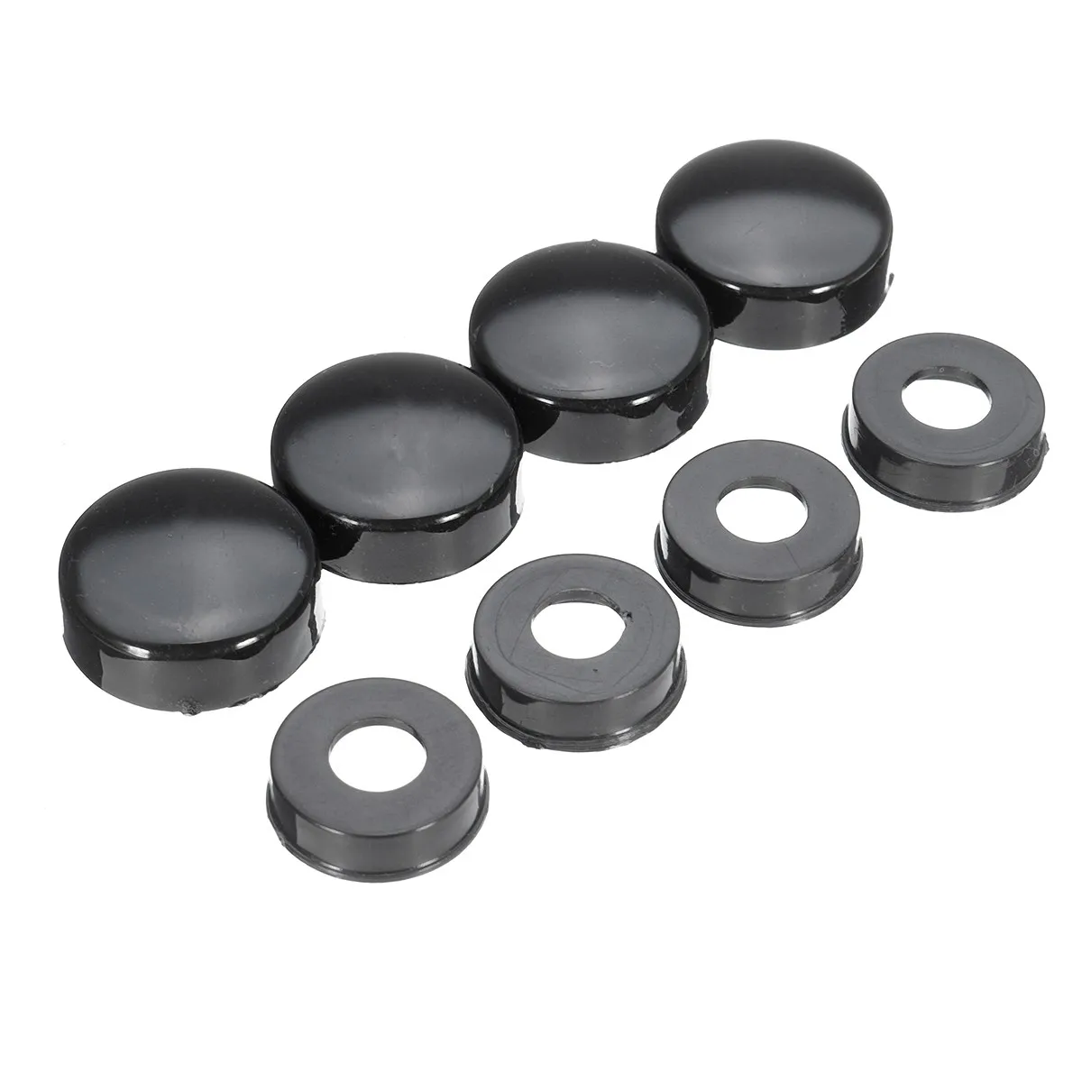 Hot Sale 4pcs/Set Car Truck Van License Plate Frame Screw Cap Bolt Caps Covers Kit | Автомобили и мотоциклы