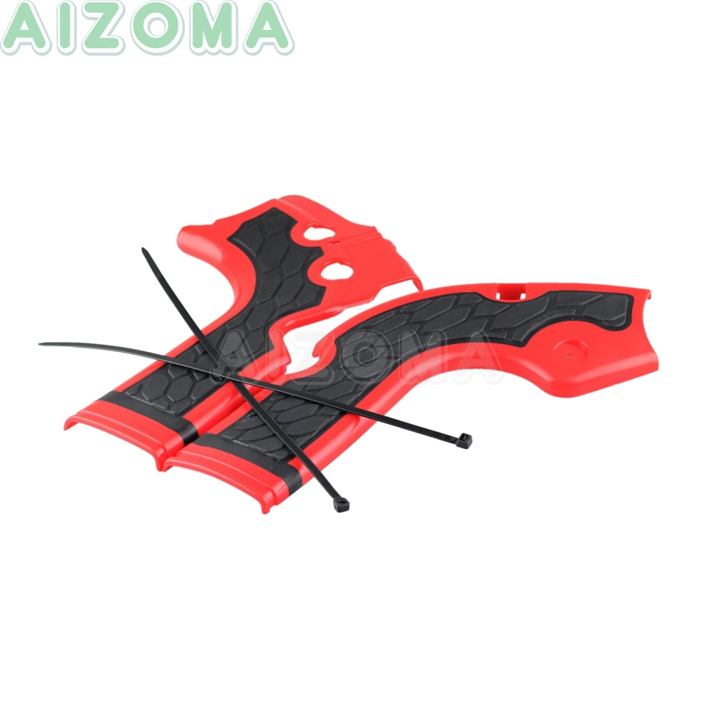 1 пара Мотокросс красная рамка решетка радиатора для Honda CRF250R CRF450R 2013 2016 CRF 250/450 R Enduro