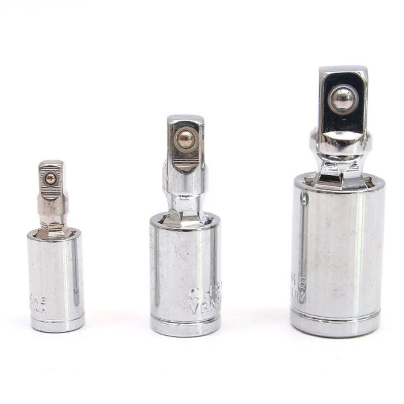 3 Pcs Universal Joint Socket Kit Swivel Hand Tools U-Joint Drive Set Wrench Joints Kit-30 | Инструменты