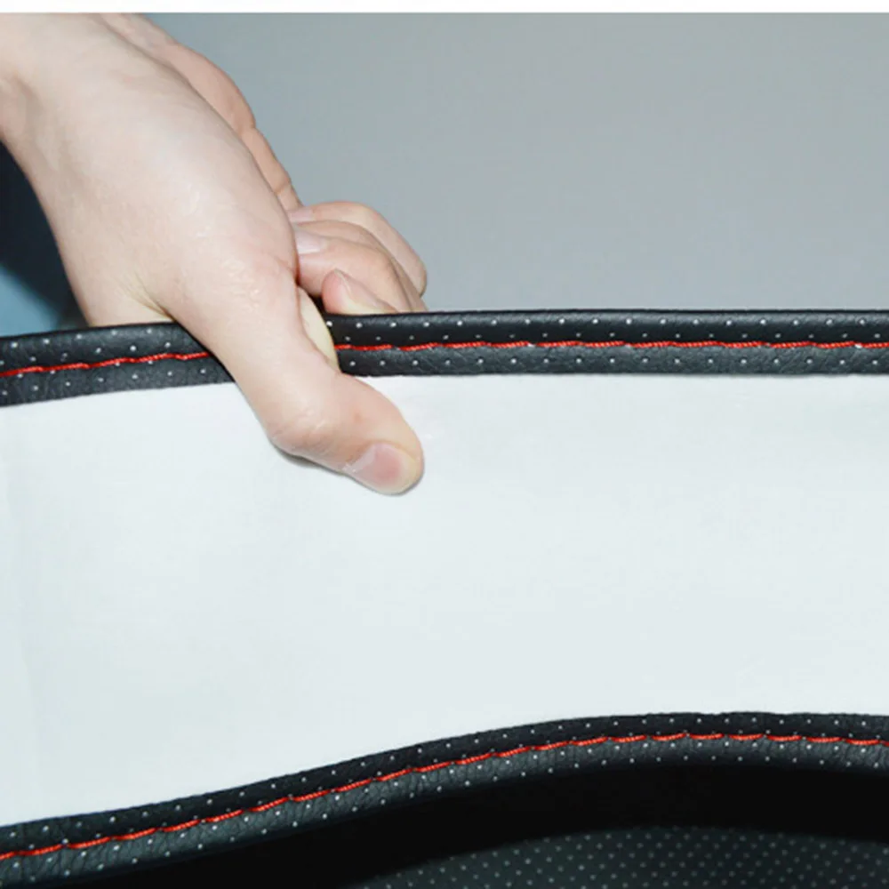 Универсальный автомобильный чехол на руль DIY нескользящий Стайлинг Руль