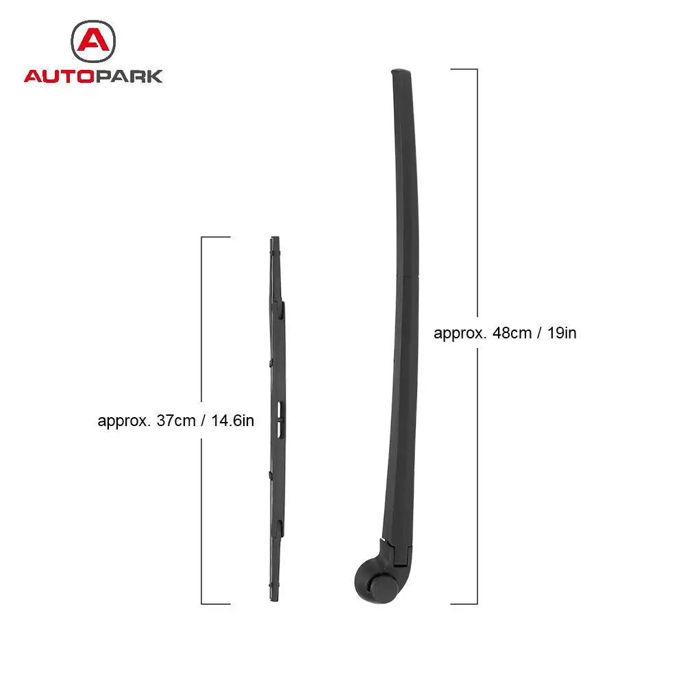 Стеклоочиститель заднего стекла автомобиля и лезвие полный комплект замены для