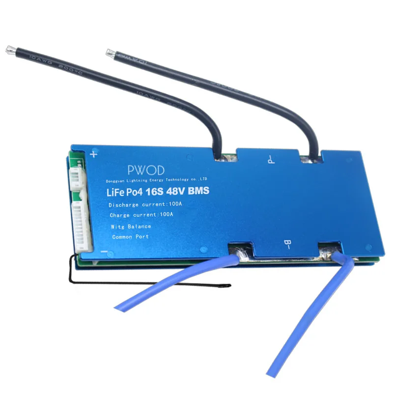 OGREEN 3 2 V LifePo4 16S 48V 100A 130A 150A BMS Защитная плата батареи со сбалансированным литий