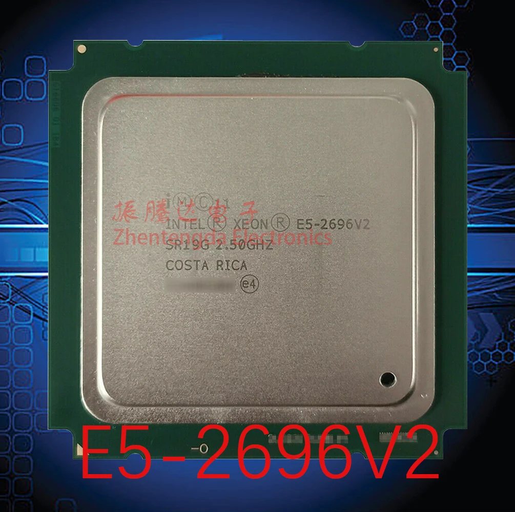 

Intel Xeon E5-2696 v2 CPU 2.5GHz L3-30MB 12 Core 24 Threads LGA2011 Server CPU E5-2696v2 Processor