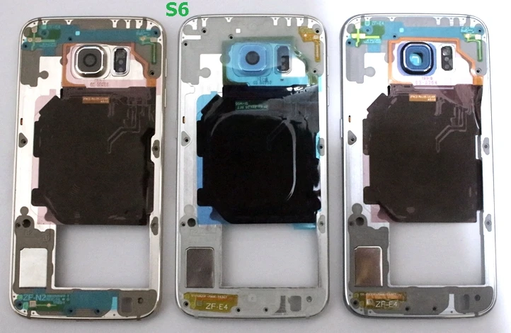

10PCS Middle Back Frame Chassis Plate Bezel Back Housing For Samsung Galaxy S6 G920 S6 Edge G925 S6 Edge Plus G928 Replacement