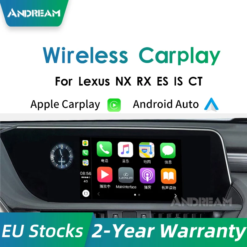 Беспроводной Carplay для Lexus навигации GS/LS/ES/IS/UX/LX/RC Apple Car System обновленный модуль Carpaly