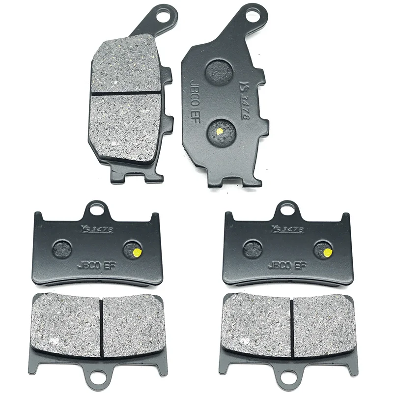 

For YAMAHA FZ-07 FZ07 MT-07 MT07 MT-07A MT07A FJ09 FZ-09 FZ09 2014 2015 2016 2017 2018 ABS Front & Rear Brake Pads Kit Set Disc