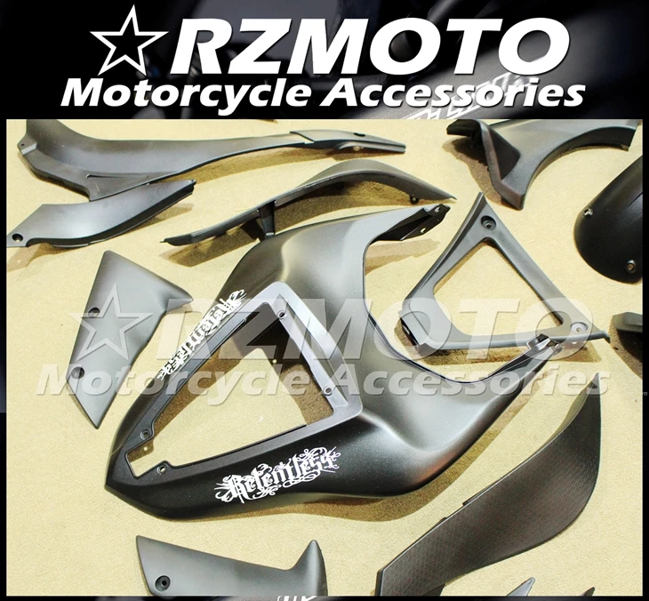 

New ABS Motorcycle whole Fairings kit Fit for Kawasaki Ninja ZX-6R 636 07 08 ZX6R 2007 2008 Custom Free Cool black matte