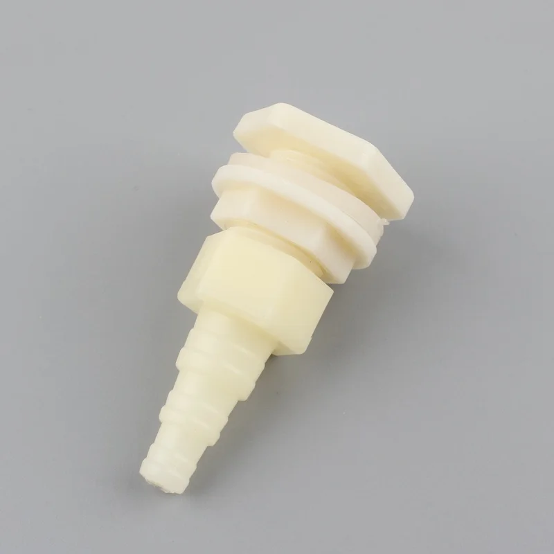 1pc ABS 1/2 ''пластиковый соединитель для аквариума с аквариумом, адаптер для водорослей, пластиковые фитинги для ведра, соединения водонапорных башен - Цвет: 1pc