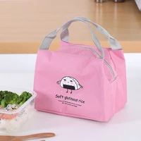 1 pc oxford cloth insulation picnic lunch bag portable food storage container bento boxes tote cooler bag for kid student