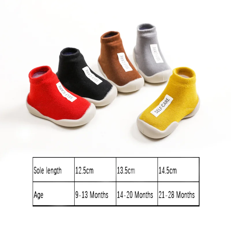 

Anti-slip Baby Sneakers For Boy Soft Baby Shoes For Newborns Children's Footwear Toddler Shoes Elasticity Botties For Babies