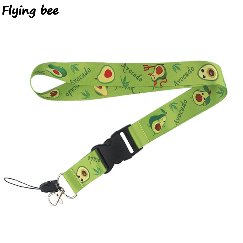 Flyingbee милый авокадо брелок мультфильм фрукты ремень для телефона женщин Модный
