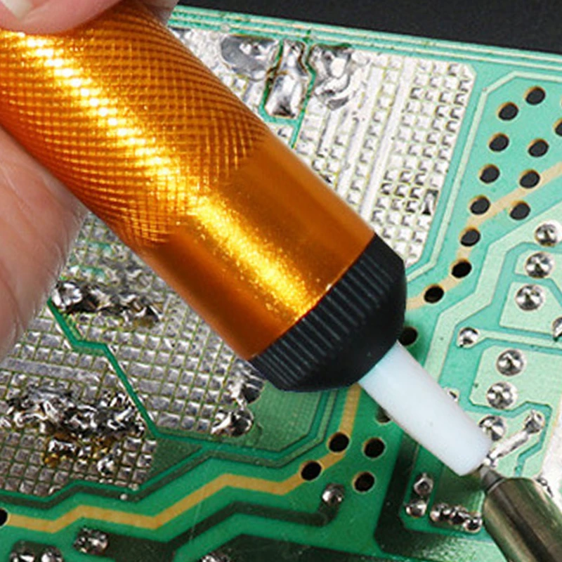 

Прибор для всасывания олова, электрический сварочный Железный пистолет из алюминиевого сплава, впитывающий оловянный насос