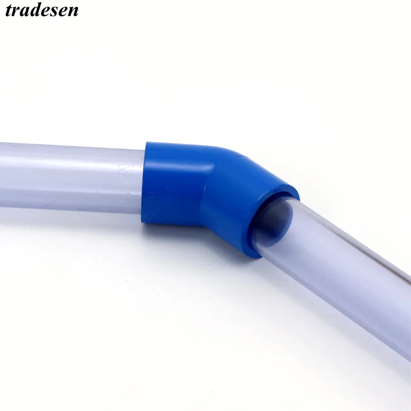 I.D20 ~ 63 мм ПВХ труба 45 градусов коленчатый соединитель аквариум для аквариума воды