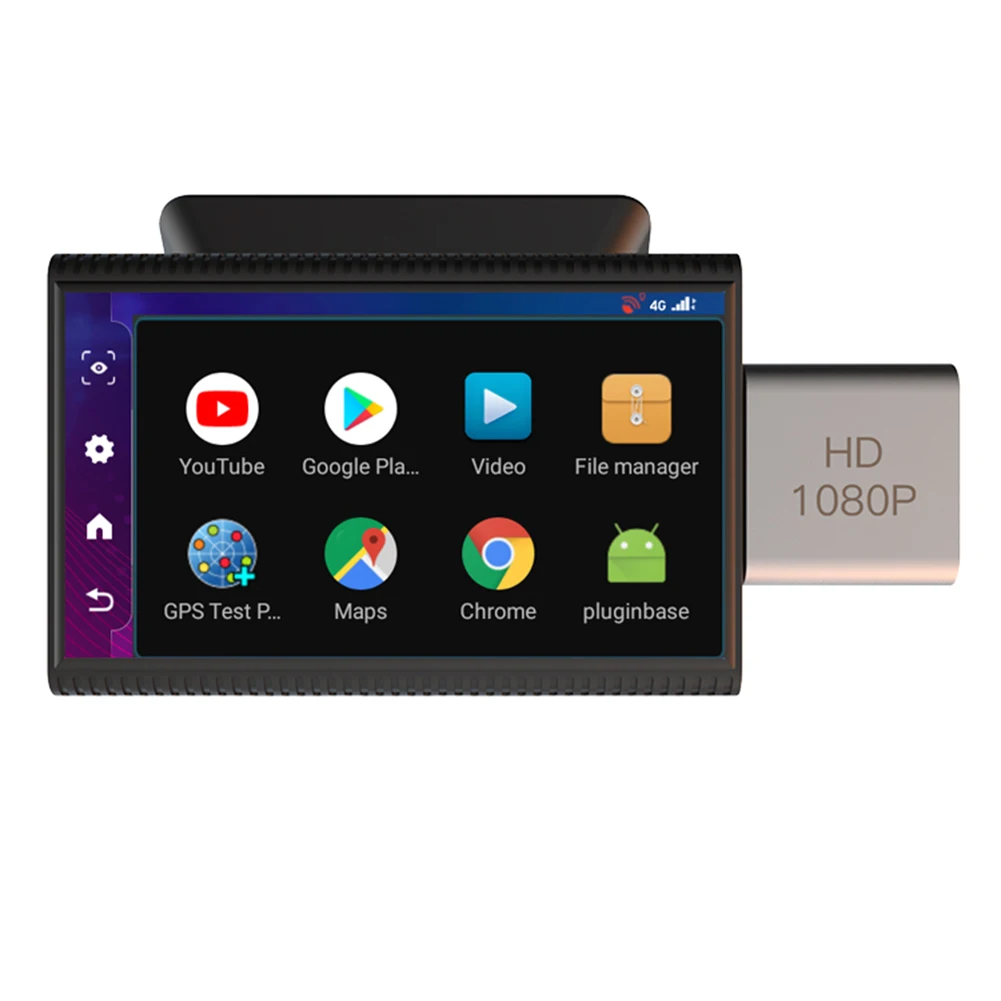 

Full HD 1080P Dashcam FM Transmitter w/ Rearview Camera 4G WiFi Android 8.1 GPS for Outdoor Parts Personal Car Accessories