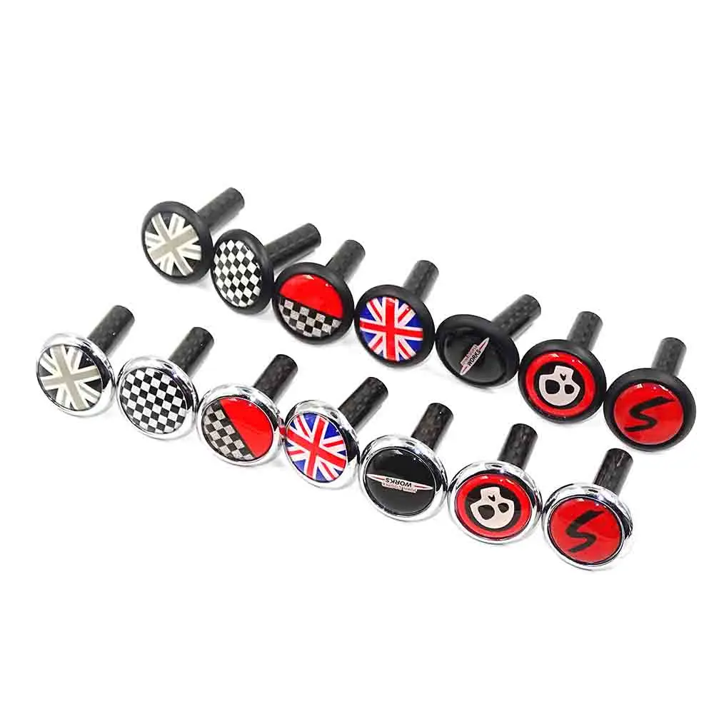 Штифтовый замок для салона автомобиля 2 шт. стикер Стайлинг аксессуары BMW MINI COOPER JCW