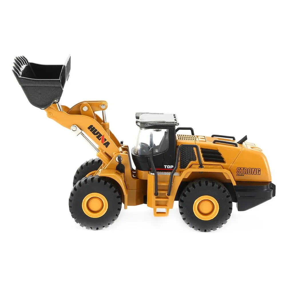 HUINA 1:50 погрузчик из статического сплава статическая модель погрузчика Сплав