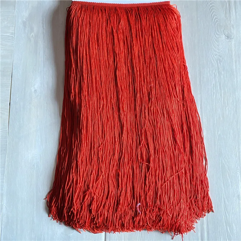 

Hot 10 yards/lot Tassels Lace Fringe Tassel Polyester 100cm wide Latin Dance DIY Dress Latin Home Textile Lace Ribbon